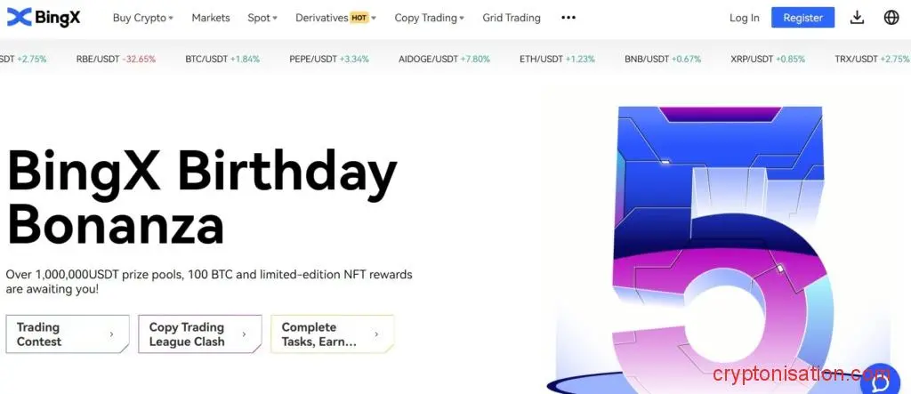 Análisis del exchange de criptomonedas BingX