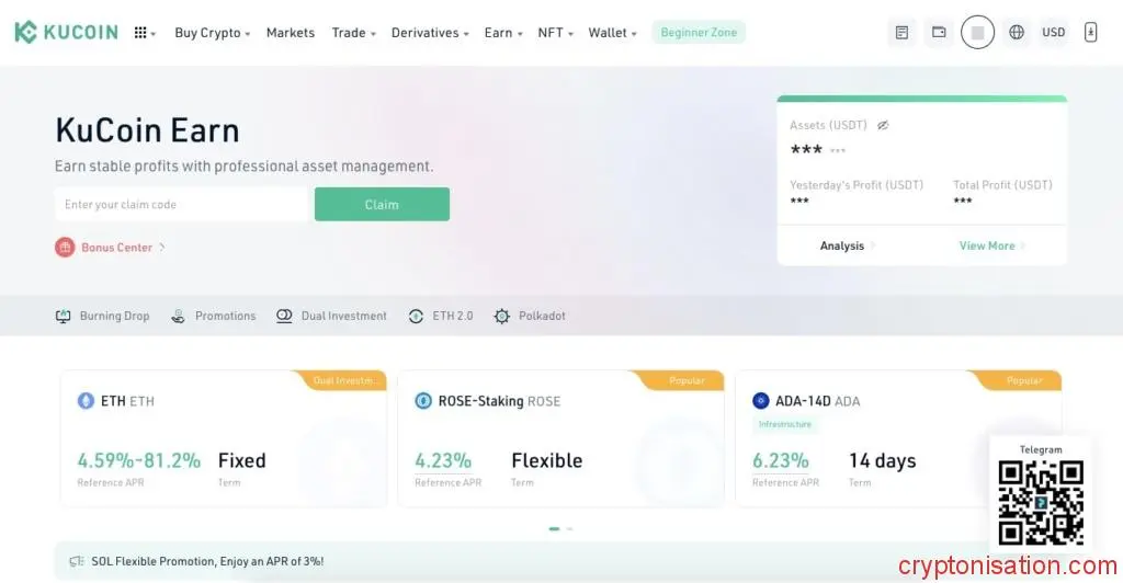 Platforma dla pasywnego dochodu z kryptowalut