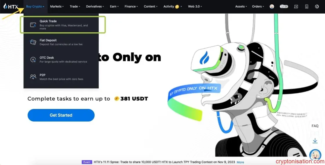 Hızlı kripto para alımı