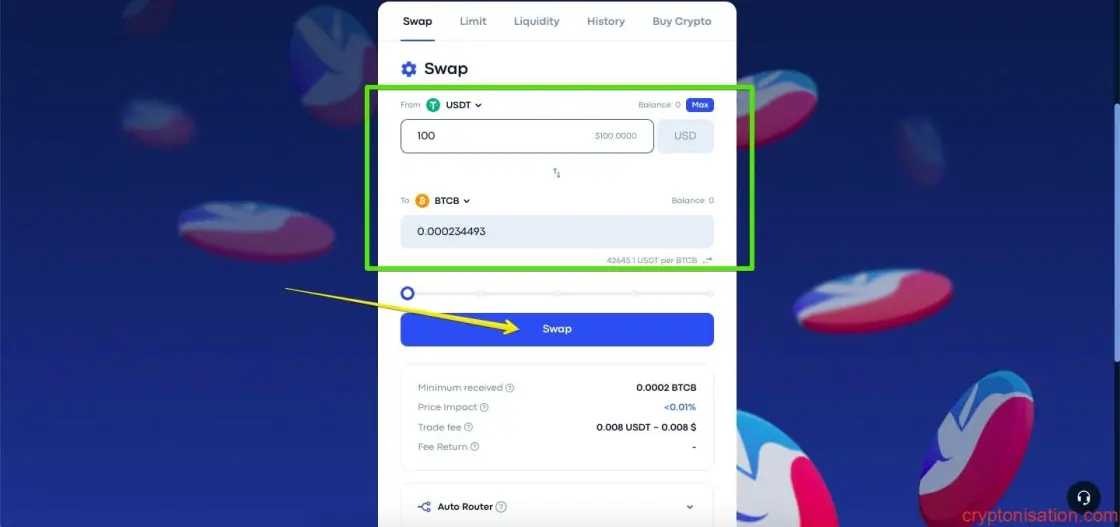 Kripto para Değişimi