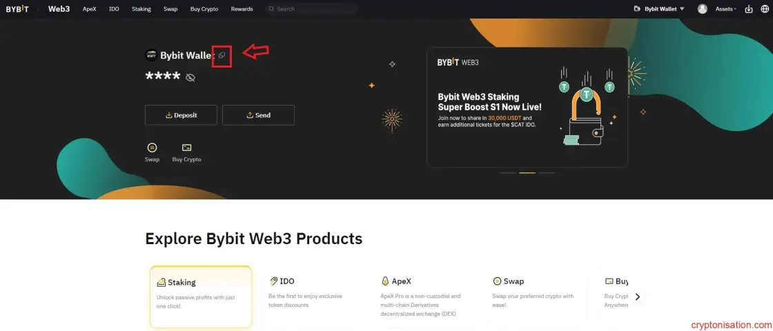 Bybit Wallet Adresi Nerede Görüntülenir