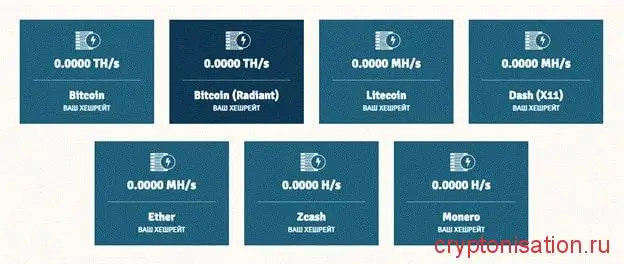 все виды криптомонет