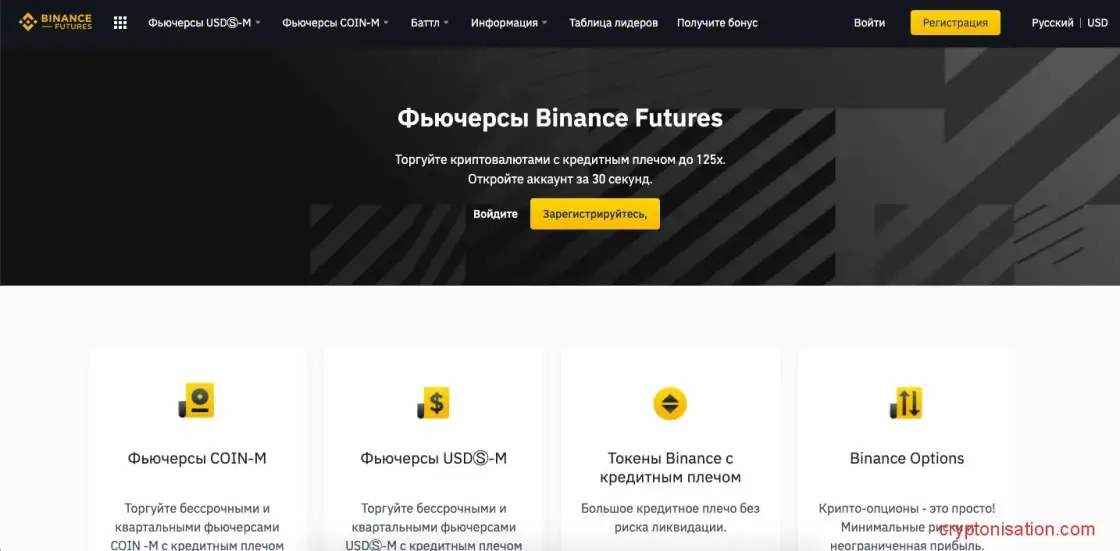 руководство по торговле на Binance Futures