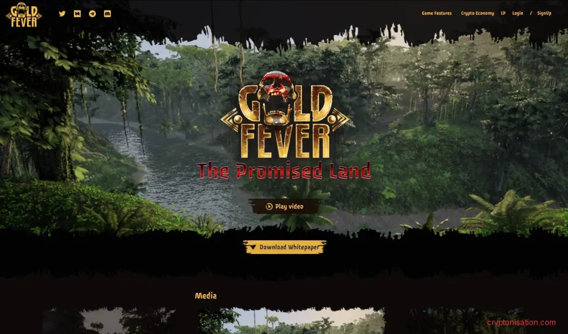 Главная страница goldfever.io