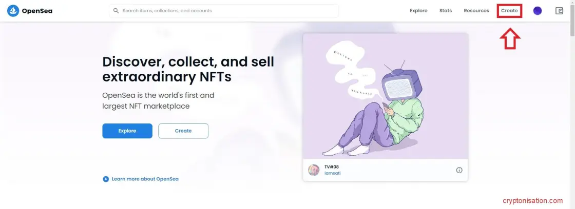 Создание нового NFT-токена