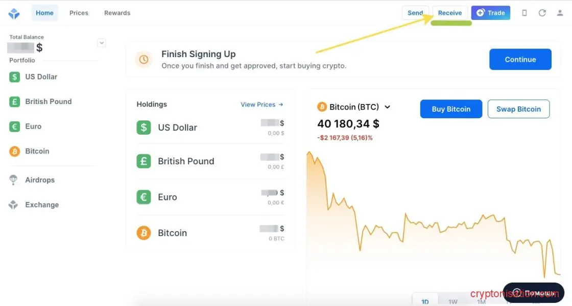 Как создать Биткоин-адрес. Шаг 1