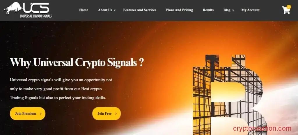 Главная страница Universalcryptosignals