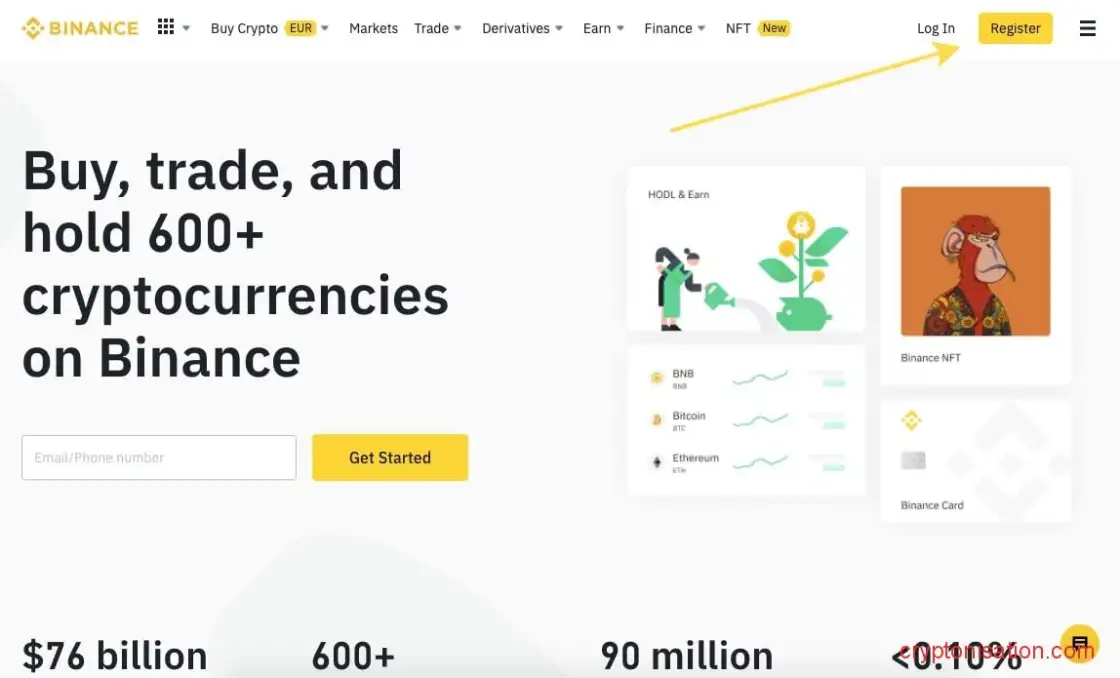 Регистрация и обзор работы Binance в Казахстане