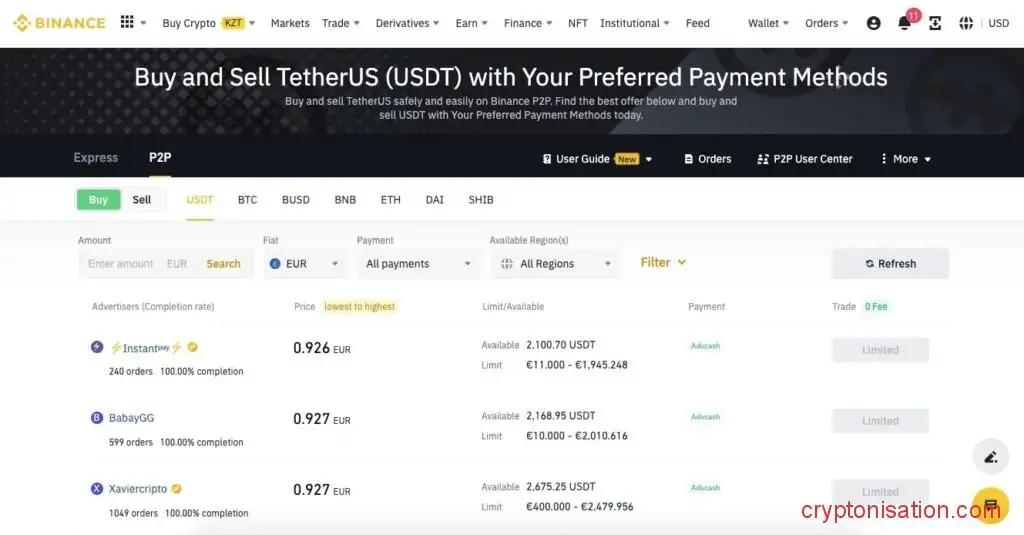 Binance P2P