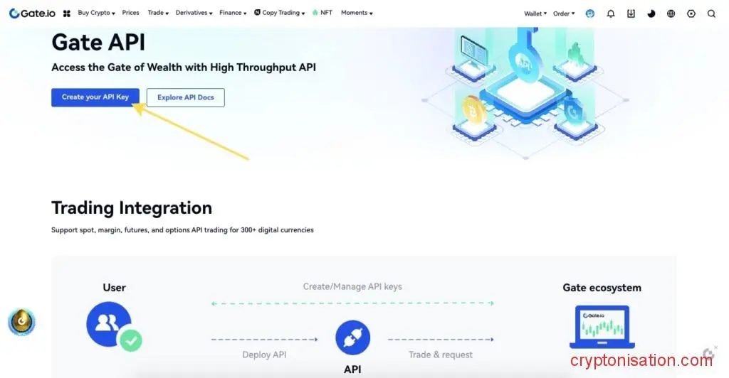 Crear una clave API