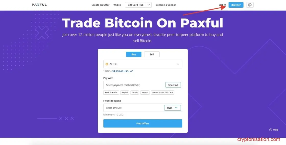 Visión general de Paxful