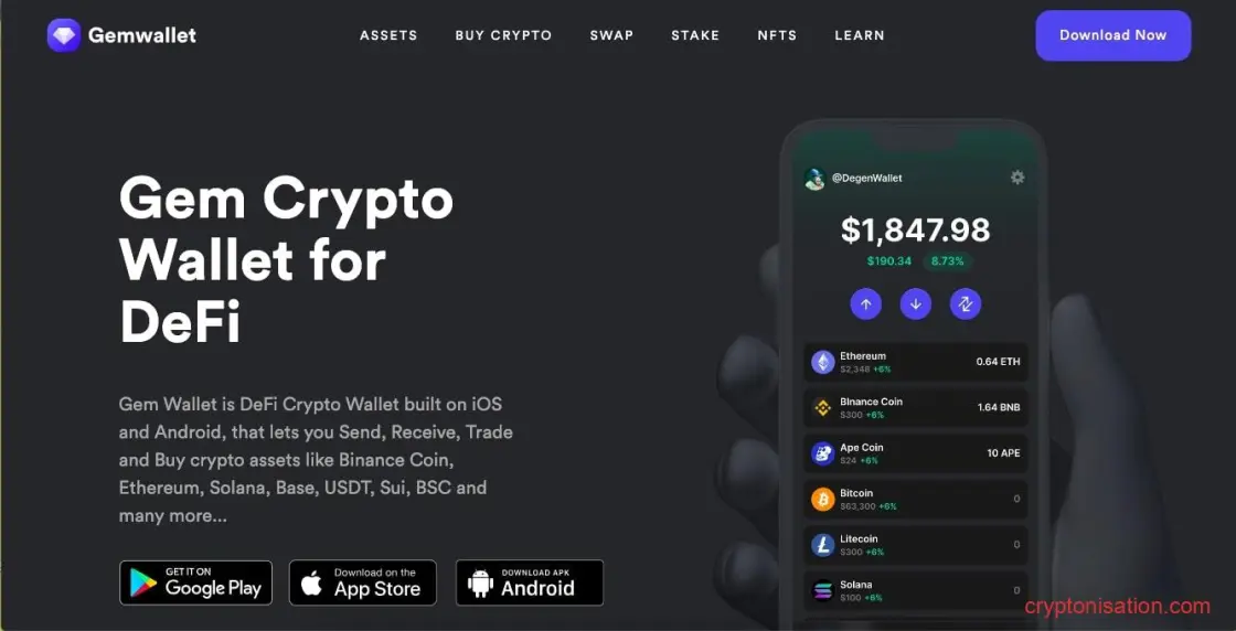 Gem Crypto Wallet