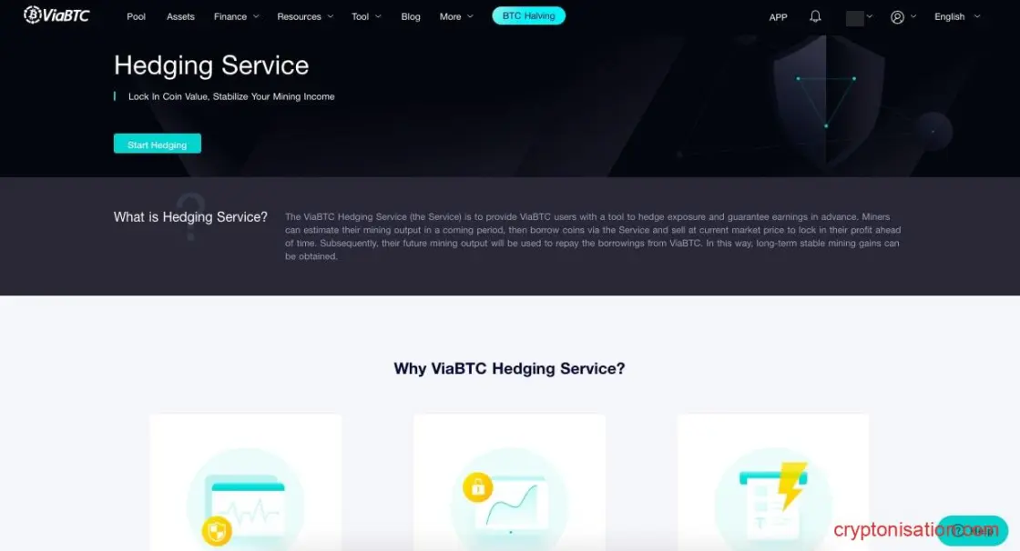 Сервис хеджирования на ViaBTC