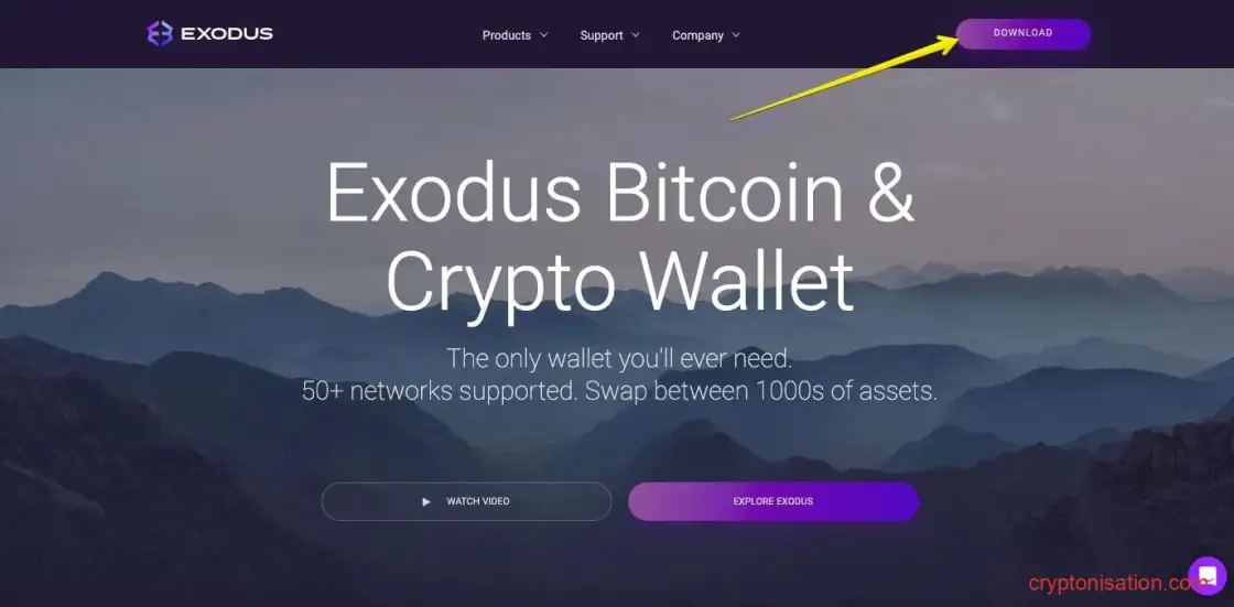 Как создать кошелек Exodus
