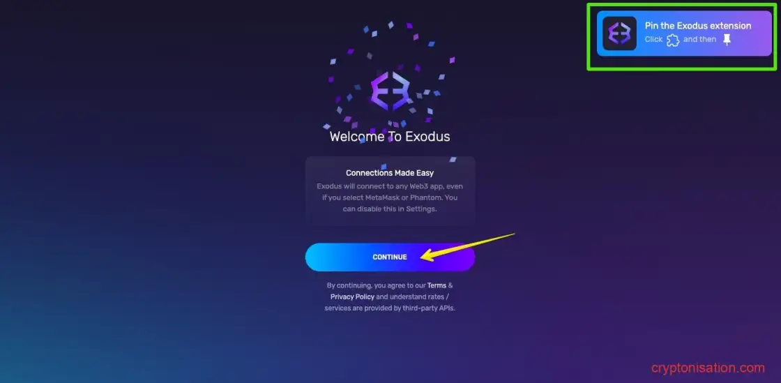 Добро пожаловать в Exodus