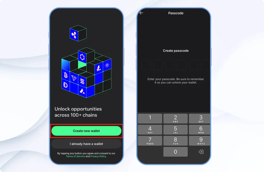 Как создать кошелек для криптовалюты Trust Wallet