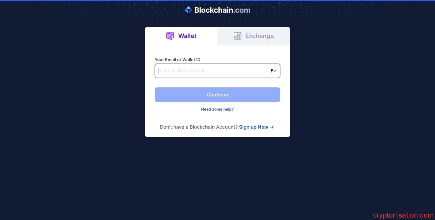 Portfel kryptowalutowy Blockchain.com