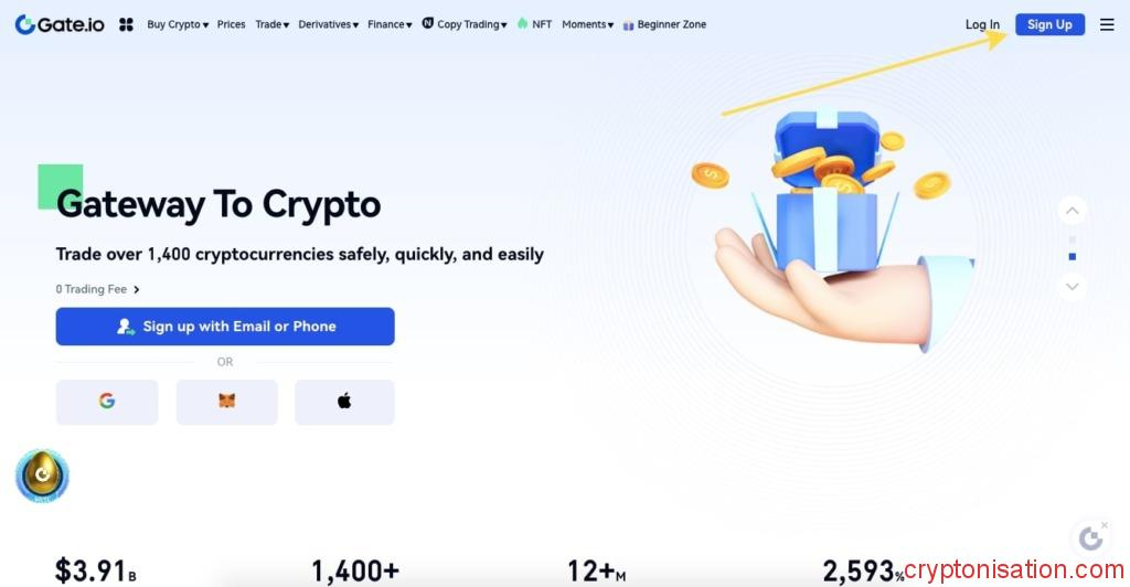 Giełda Gate io recenzja