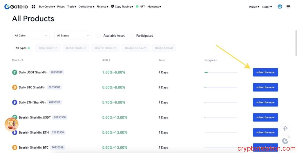Subskrybuj produkt strukturyzowany
