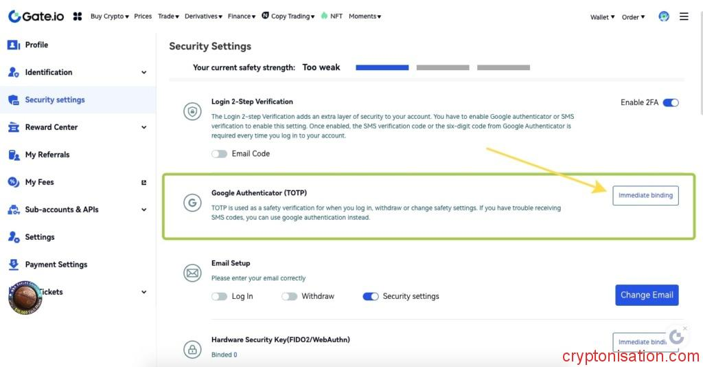 Google Authenticator (TOTP)