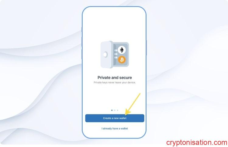 Utwórz nowy Trust Wallet