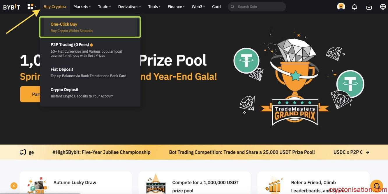 Hızlı kripto para satın alma