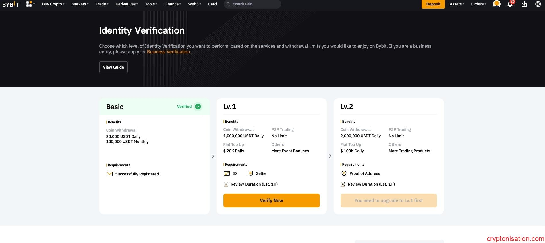 Doğrulama Seviyeleri