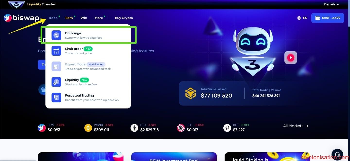 Alım/Satım sekmesi