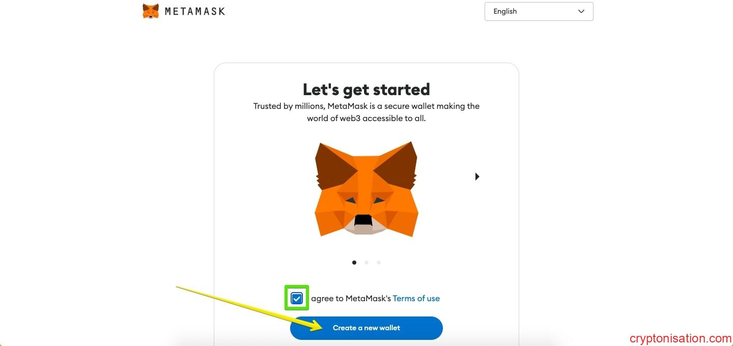 Yeni Bir Cüzdan Oluşturun