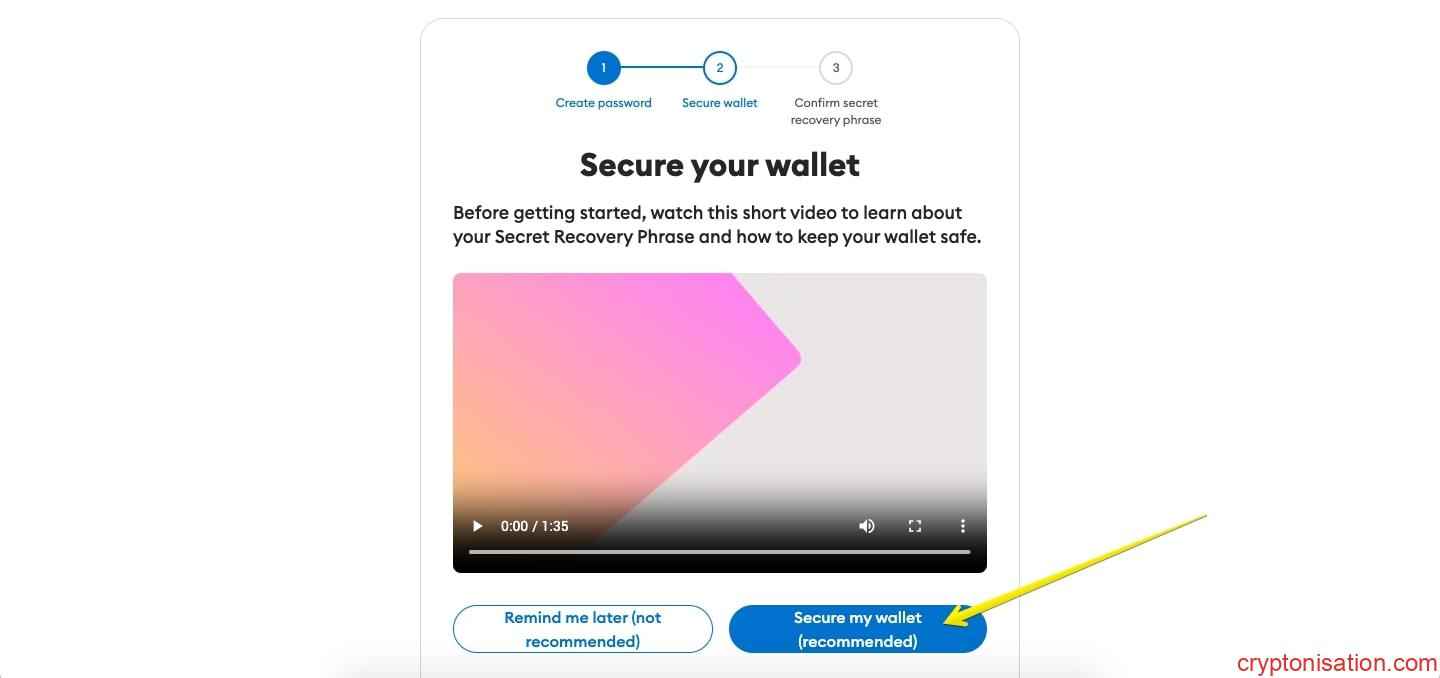 Cüzdanı Güvenceye Al