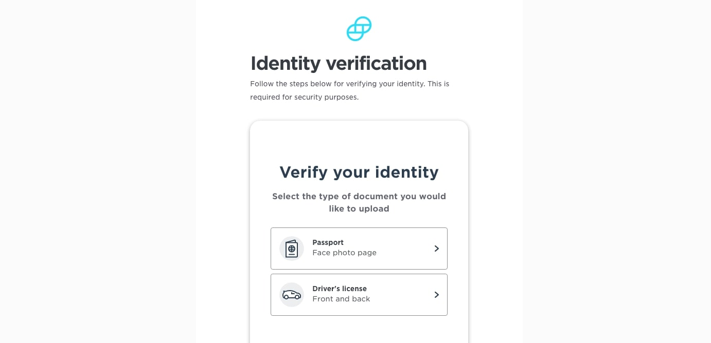 Выберите тип документа