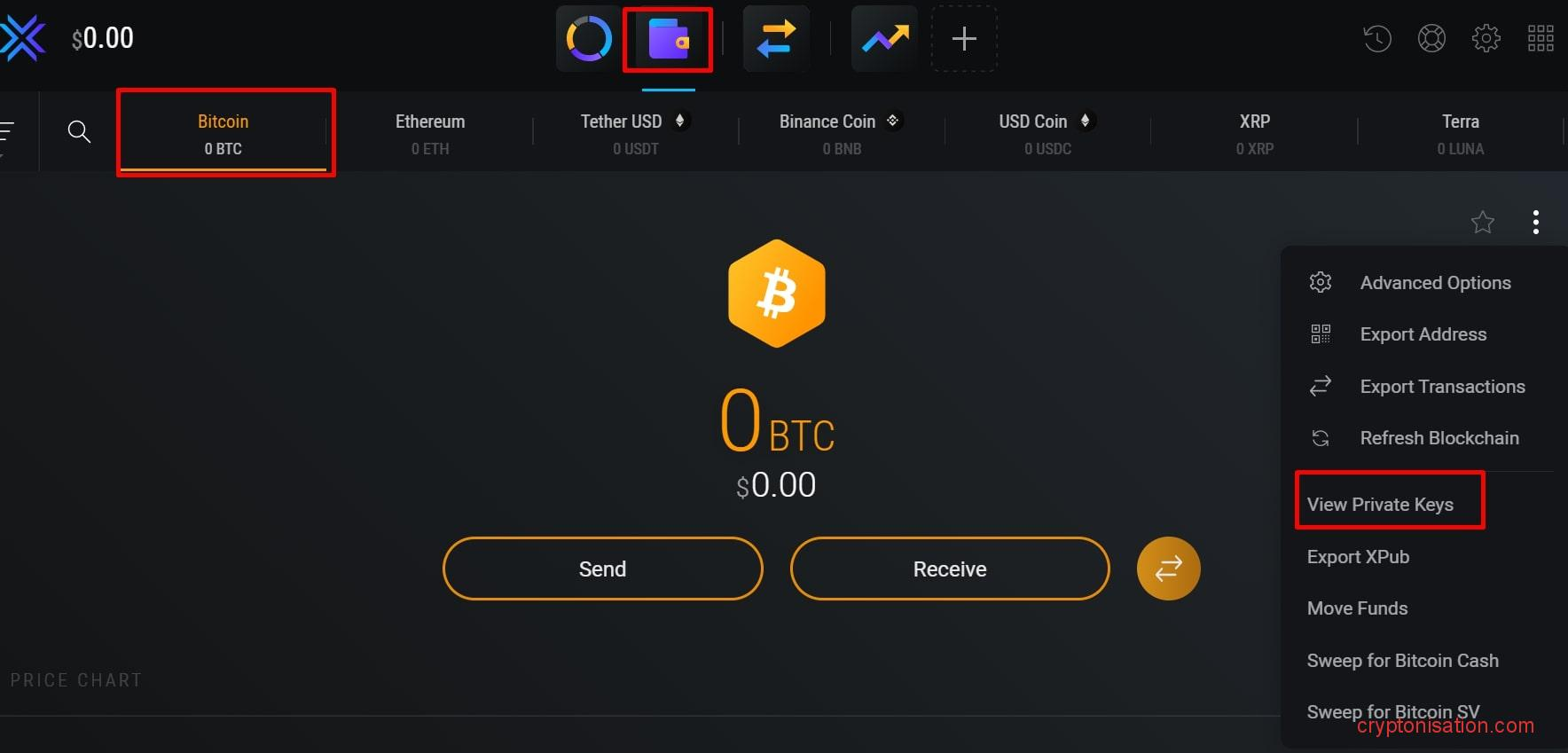 Приватные ключи ETH