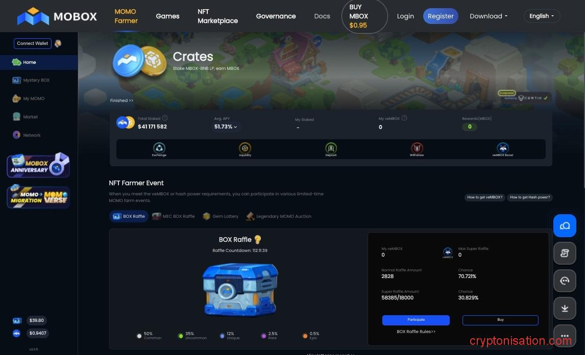 Раздел MOMO Farmer