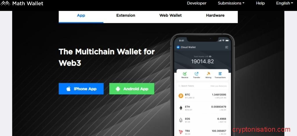 Криптокошелек MathWall