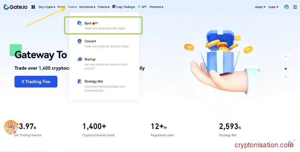 Trading en el mercado spot