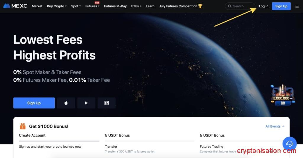 Криптовалютная биржа МЕКС MEXC регистрация комиссии отзывы