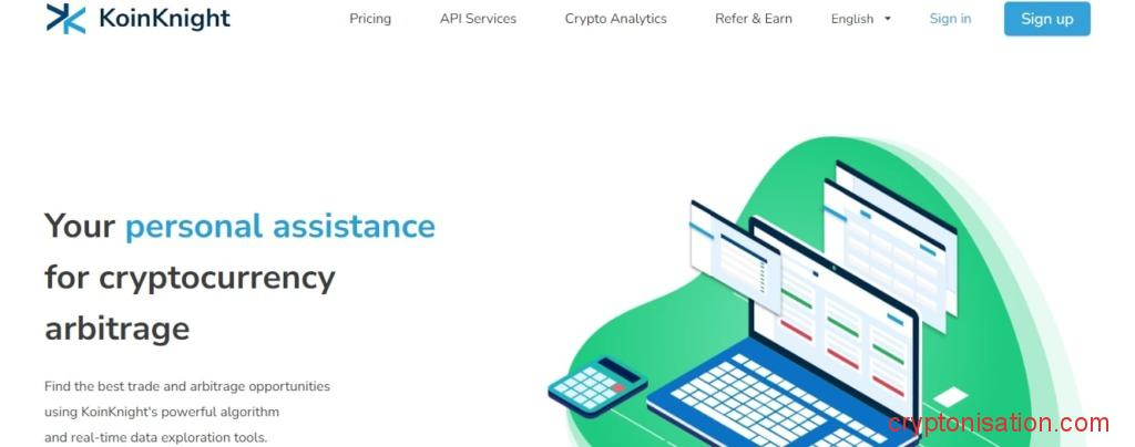 Главная страница KoinKnight