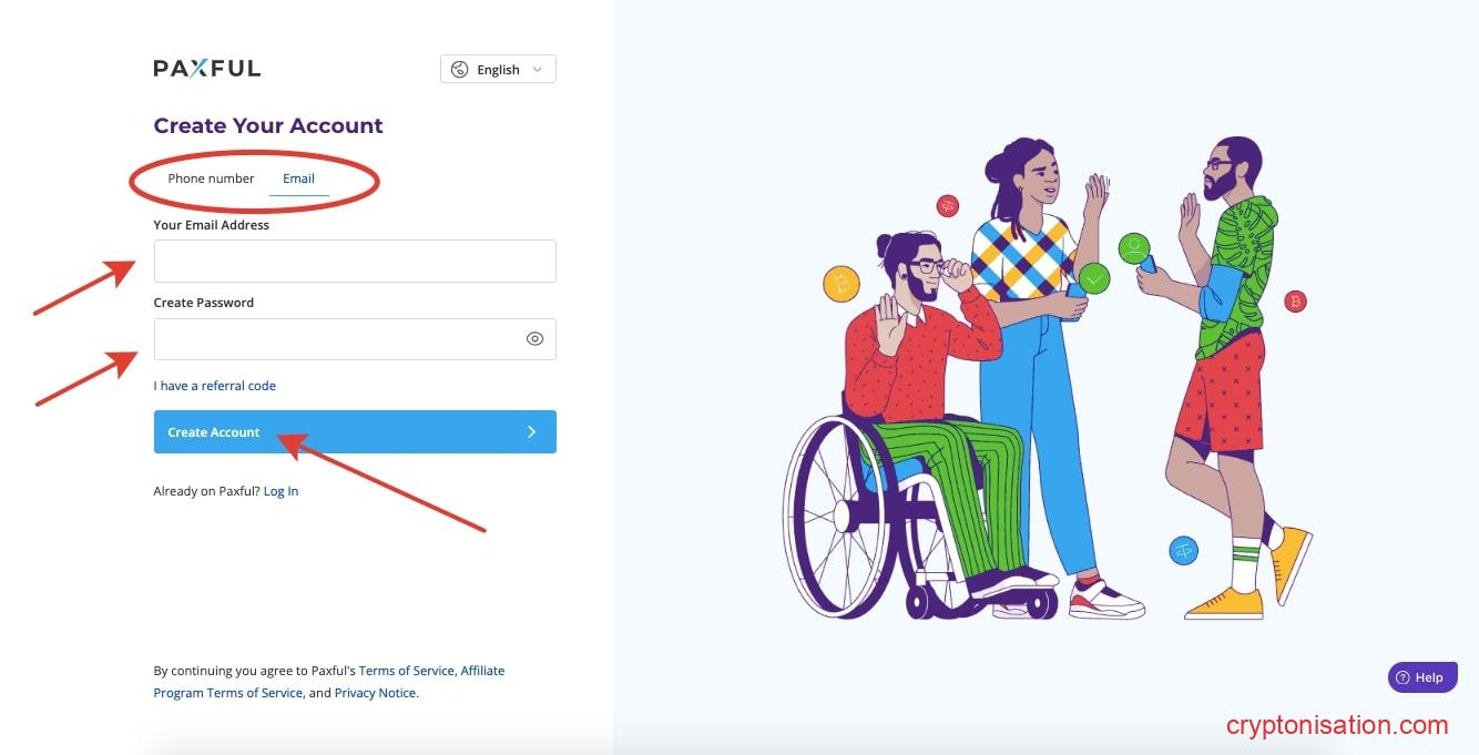 Форма регистрации