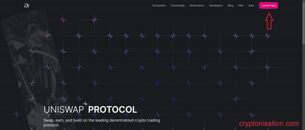 Официальный сайт Uniswap