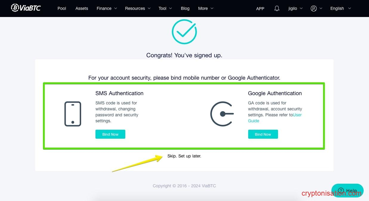 Настройки безопасности