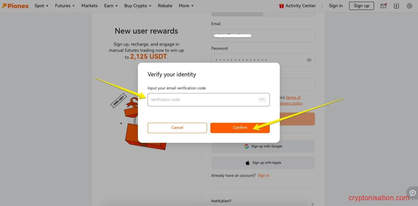 Potwierdź rejestrację