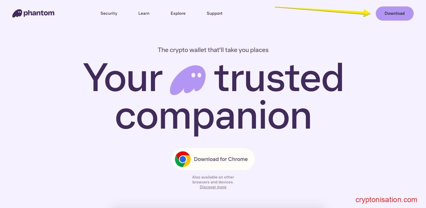 Phantom Wallet кошелек