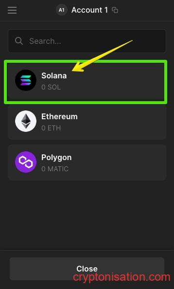 Выбор валюты