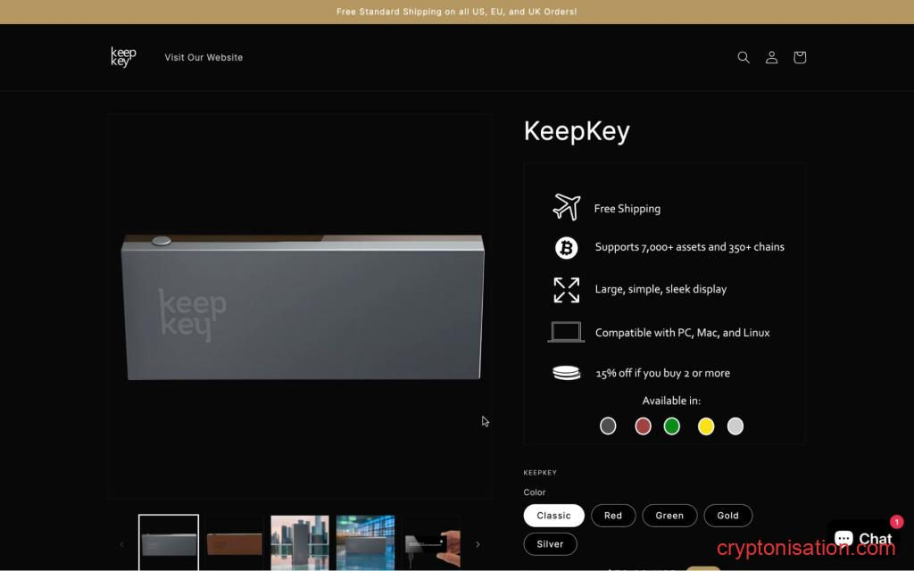 Кошелек KeepKey