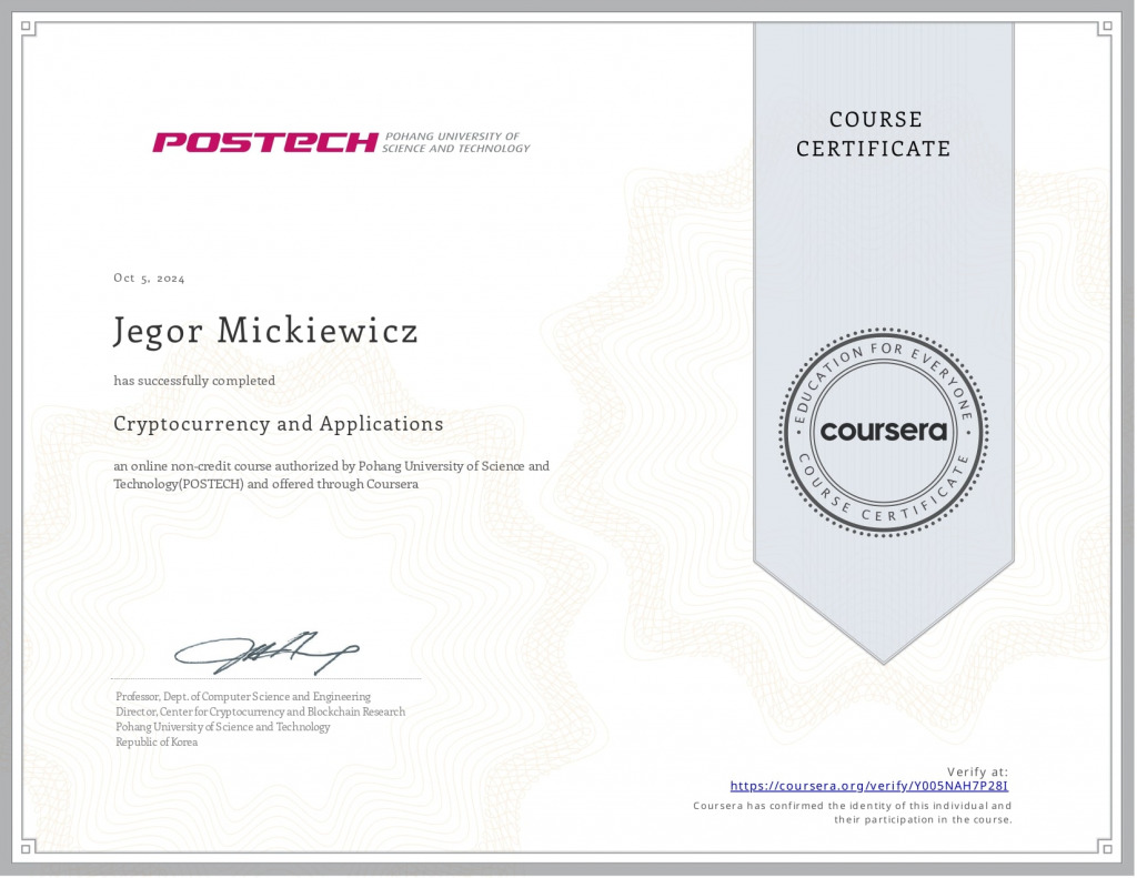 Ödüller ve sertifakalar15