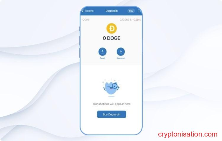 Получаем криптовалюту в Trust Wallet