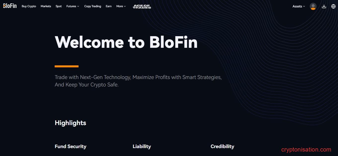 Биржа криптовалют Blofin