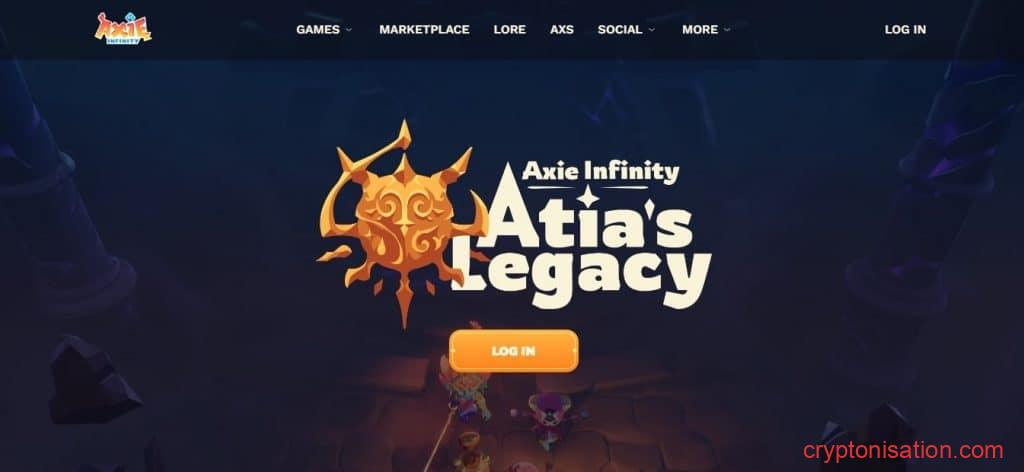 Портал Axie Infinity