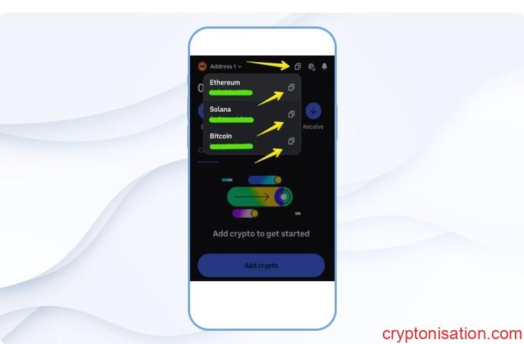 Publiczny adres portfela