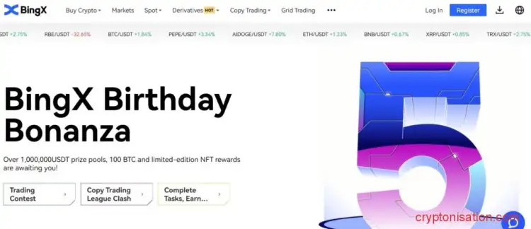 Análisis del exchange de criptomonedas BingX